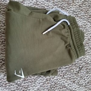 Gymshark Solace Bottoms Khaki green size small